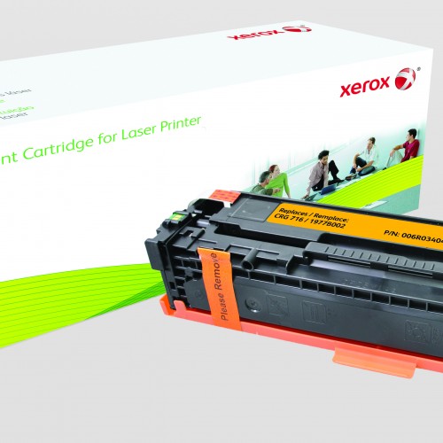 Xerox Replacement Canon Yellow Toner Cartridge - 1600 Page Yield - Replaces CRG-716Y (1977B002)