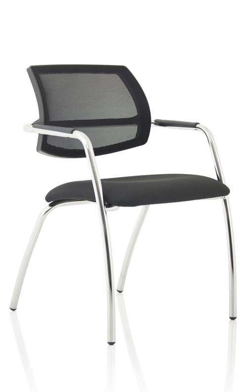 Swift Mesh Straight Leg Visitor Chair