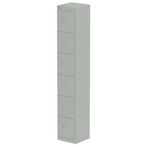 Qube by Bisley Locker 6 Door 1800mm High (2, 4, 6 door options)