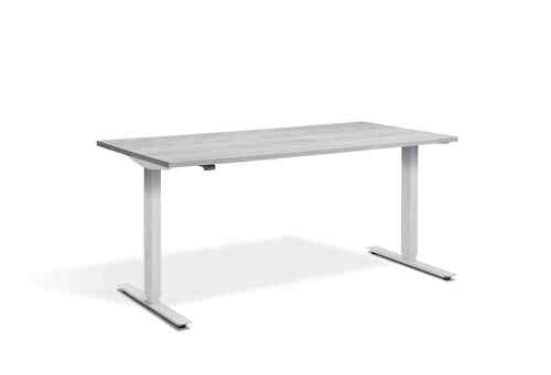 Zero Dual Motor Desk 1600 X 700mm White Cascina Pine Zero Dual Motor Desk 1600 X 700mm White Cascina Pine