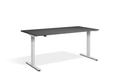 Zero Dual Motor Desk 1600 X 700mm White Graphite Zero Dual Motor Desk 1600 X 700mm White Graphite