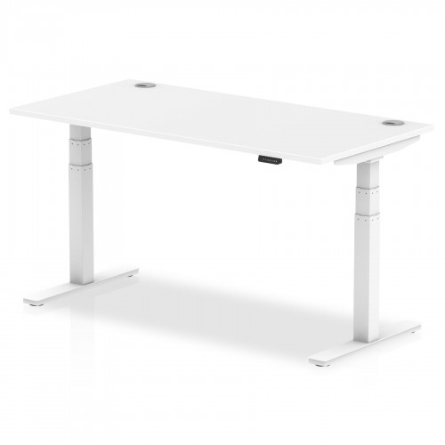 Air Height Adjustable Desk with Cable Ports