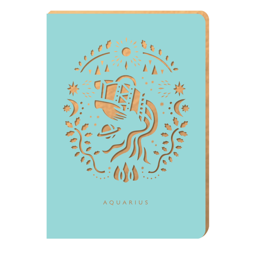 Aquarius Notebook - Zodiac Collection