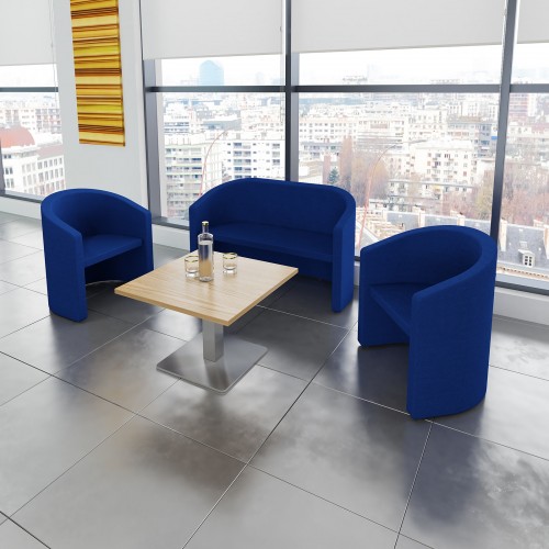 Slender Fabric Reception Tub Seating