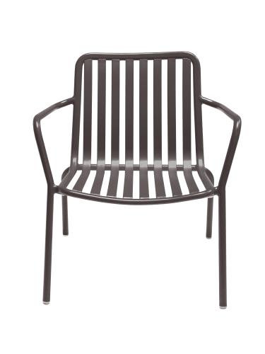 Breeze Aluminium Low Armchair I Charcoal