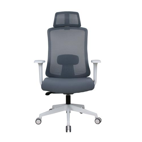 Hawnby High Back Mesh Operator Chair With Fixed Arms, Headrest and Lumbar Support