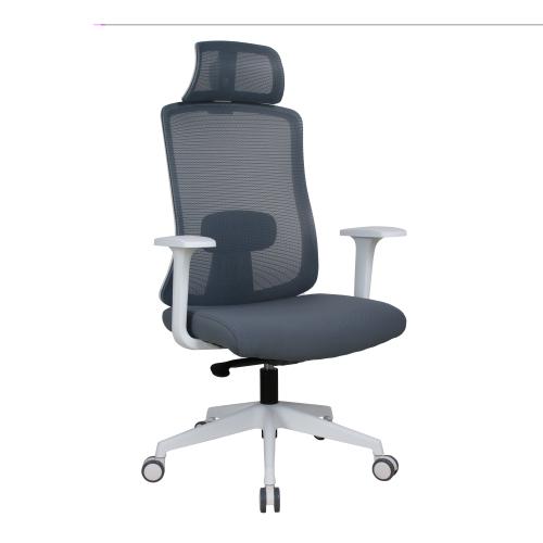 Hawnby High Back Mesh Operator Chair With Fixed Arms, Headrest and Lumbar Support