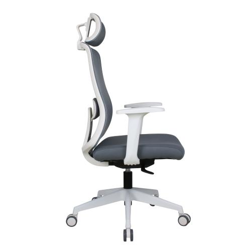 Hawnby High Back Mesh Operator Chair With Fixed Arms, Headrest and Lumbar Support