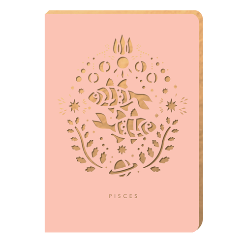 Pisces Notebook - Zodiac Collection