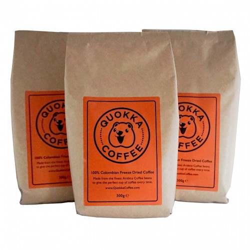 Quokka Coffee 300g 3 Pack Premium Colombian Coffee