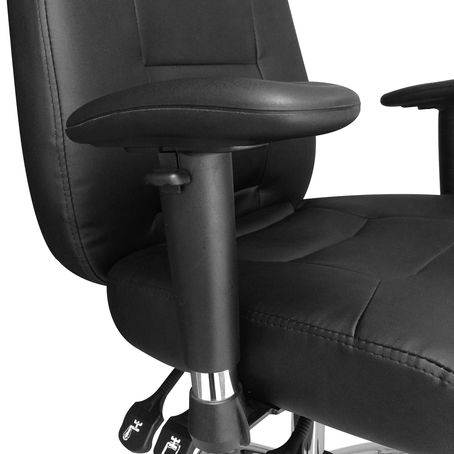 Chekka 24 Hour Synchronous Operator Chair with Bonded Leather
