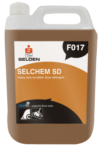 Selden Low Foam Scrubber Dryer Detergent 5 Litre