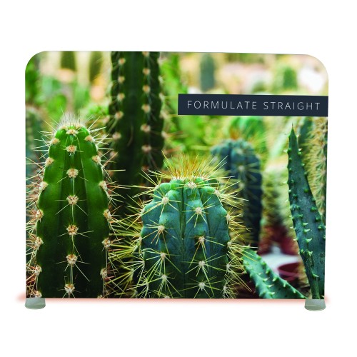 Formulate Straight Display 4950x2380x400mm Graphics Only
