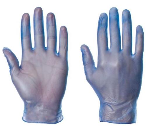 Supertouch Powderfree Nitrile  Gloves Blue Medium Case 1,000