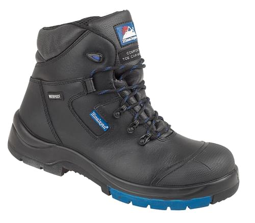 Himalayan Black HyGrip "Waterproof" safety boots Metal FreeToe/Midsole PU/Rubber Outsole with Anti-Static Outsole, SRC Slip Resistance and Scuff Cap ?áAvailable in sizes 3-13