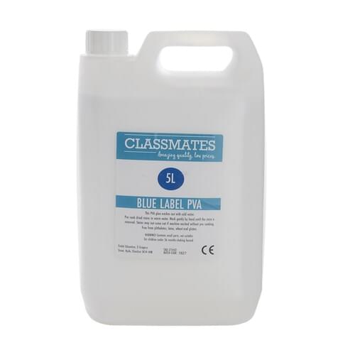 Classmates Blue Label PVA Glue All Purpose 5L