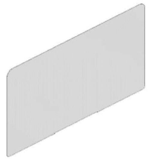 Solo 5mm Acrylic Spine Screen Clear 790x740mm