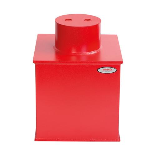 THE PHOENIX CHARON (ROUND DOOR) underfloor security safe has been designed to meet the requirements for a secure yet hidden safe. FIXING - Fixing instructions are available to fit the unit into a solid concrete floor.COLOUR - Finished in attractive Red paint.