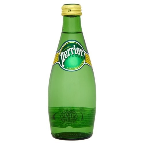 Perrier Naturally Sparkling Water Glass Bottle 330ml (Case of 24)