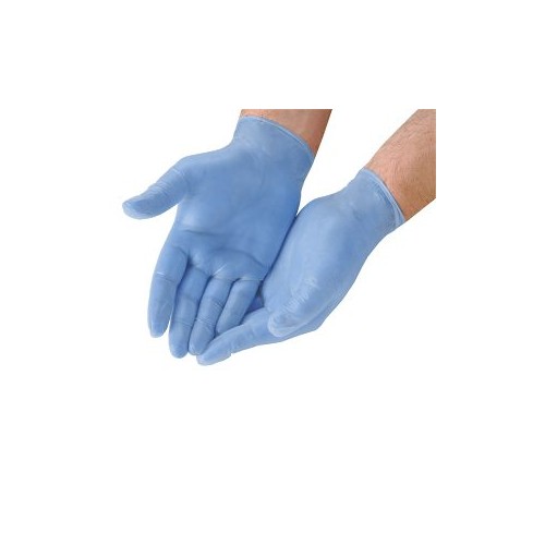 Nitrile Gloves Pack 100 gloves Size Large Powder Free