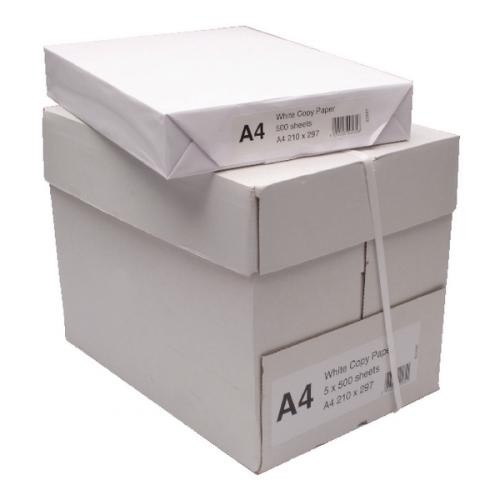 JKL Everyday Copier paper A4 white box of 2500 sheets (5 reams)