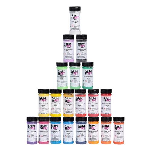 School Craft Sand Assorted 350g [Pack 20]