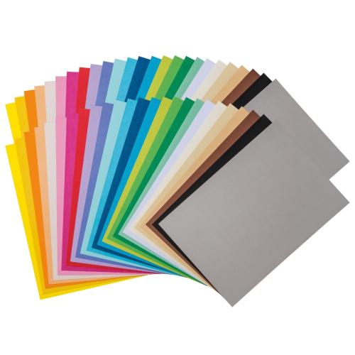 School Card A4+ Assorted 270gsm 50 Sheets [Pack 1]