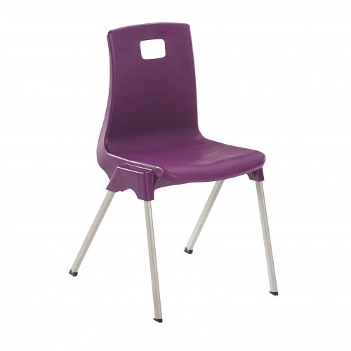 School Classroom Chair Ergonomic Size 3 Seat Height 350mm 6-8 Years - 15 Year Guarantee