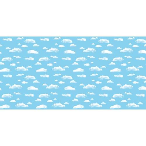 School Poster Paper Roll Clouds 1218mmx15m [Pack 1]