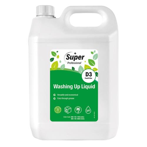 School Washing-up Liquid 5 Litre [Pack 1]