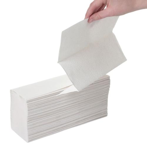 School Hand Towels Z-Fold Two-ply White 225x210mm [Pack 3000]