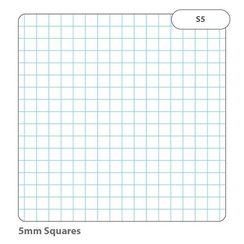 School Exercise Loose Leaf Paper A4 5mm Squares 500 Sheets [Pack 1]