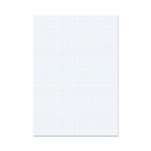 School Exercise Loose Leaf Paper A4 5mm Squares 500 Sheets [Pack 1]