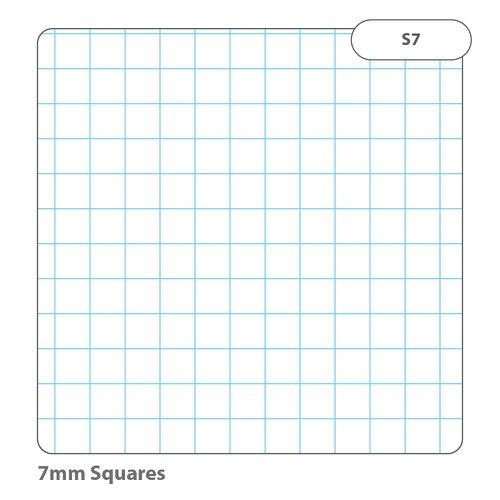 School Exercise Loose Leaf Paper A4 7mm Squares 500 Sheets [Pack 1]