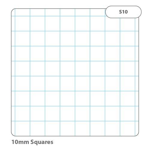 School Exercise Loose Leaf Paper A4 10mm Squares 500 Sheets [Pack 1]