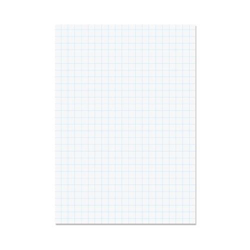 School Exercise Loose Leaf Paper A4 10mm Squares 500 Sheets [Pack 1]