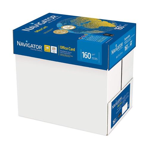 School Card A4 White Ream-Wrapped 160gsm [Pack 1250]