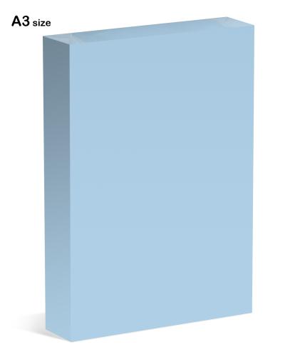 School Paper A3 Blue Ream-Wrapped 80gsm [Pack 500]