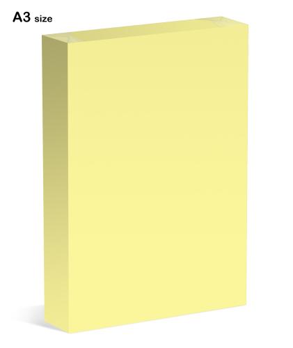 School Paper A3 Canary Yellow Ream-Wrapped 80gsm [Pack 500]