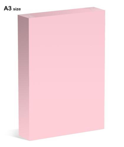 School Paper A3 Pink Ream-Wrapped 80gsm [Pack 500]