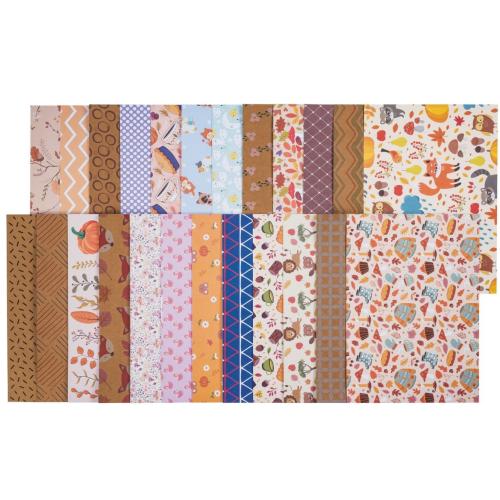 School Card A4+ Assorted Patterned 250gsm 24 Sheets [Pack 1]