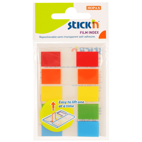 School Repositionable Semitransparent Selfadhesive Film Index Flags