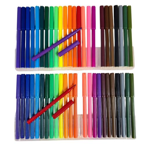School Colouring Pens Fine Assorted [Pack 50]