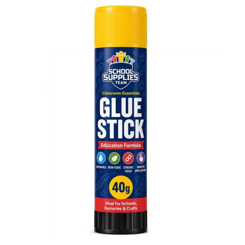 School Glue Sticks Education Formula 40g [Pack 1]