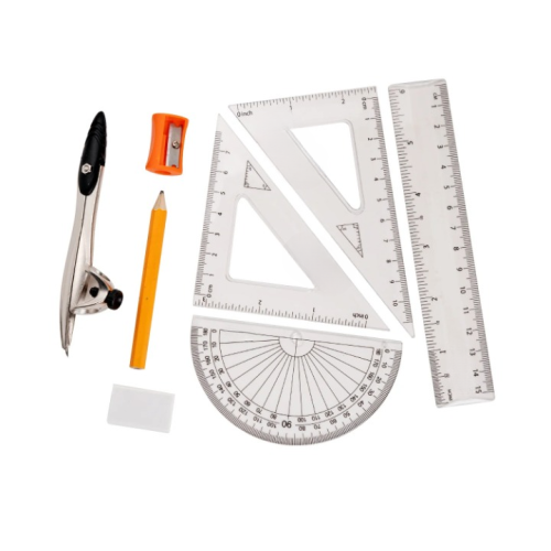 School Geometry Math Set [Pack 1]