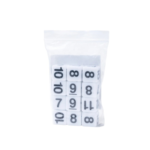 School Dice 7-12 [Pack 12]