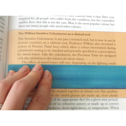 School Duo Window Eye Level Reading Rulers Assorted Tints [Pack 10]