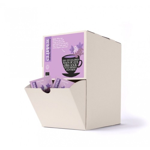 Clipper Wild Berry Fairtrade Envelope Tea Bags - Pack 250