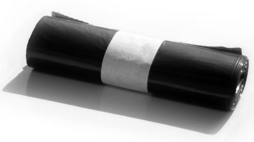 Strong Recycled Refuse Black Bin Liner Sacks