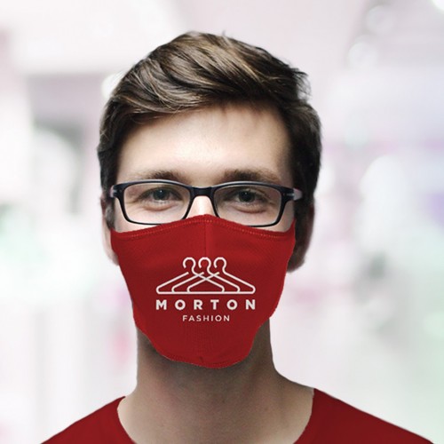 Custom Face Mask - Printed with your logo/colours